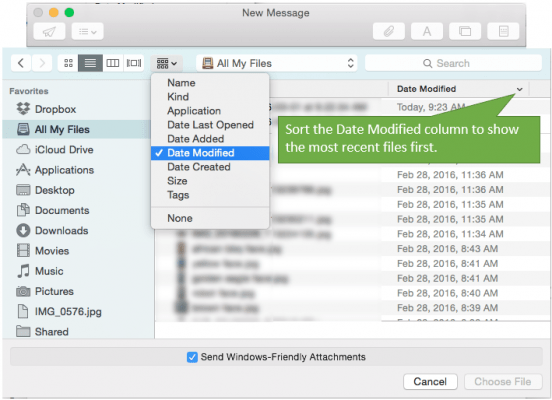 how to set number of recent files to show in excel for mac