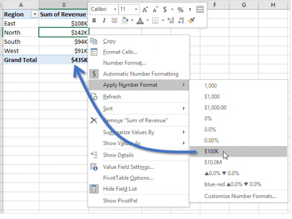 Automatic Default Number Formatting in Excel Pivot Tables - Excel Campus