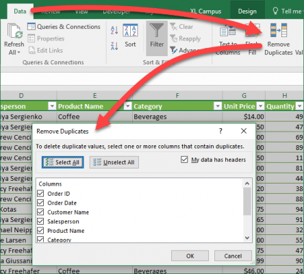 3 Ways To Remove Duplicates To Create A List Of Unique Values In Excel ...