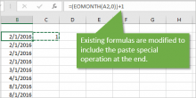 excel formula subtract from todays date