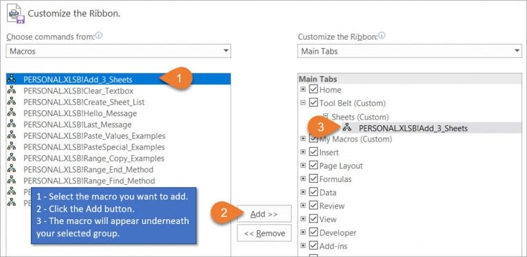 how-to-add-a-macro-to-excel-ribbon