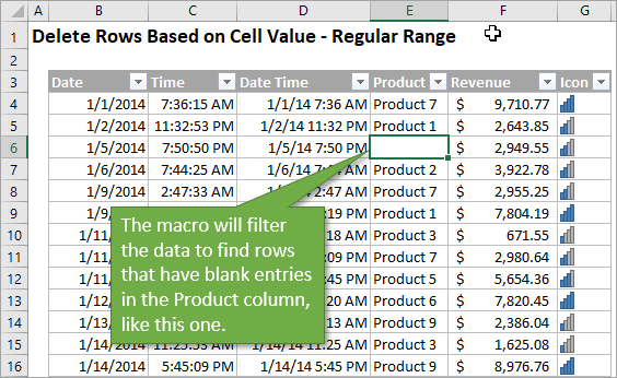 delete the contents of multiple cells in excel for mac