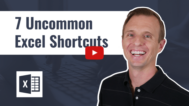 Keyboard Shortcuts Archives - Excel Campus