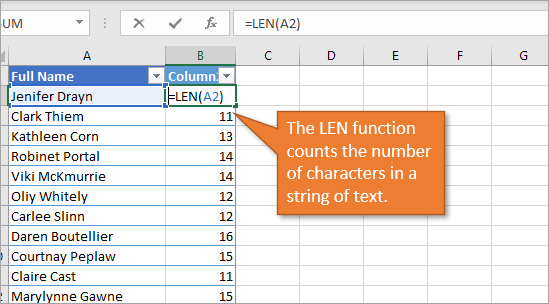 How To Split Text In Cells Using Formulas Excel Campus 2022 