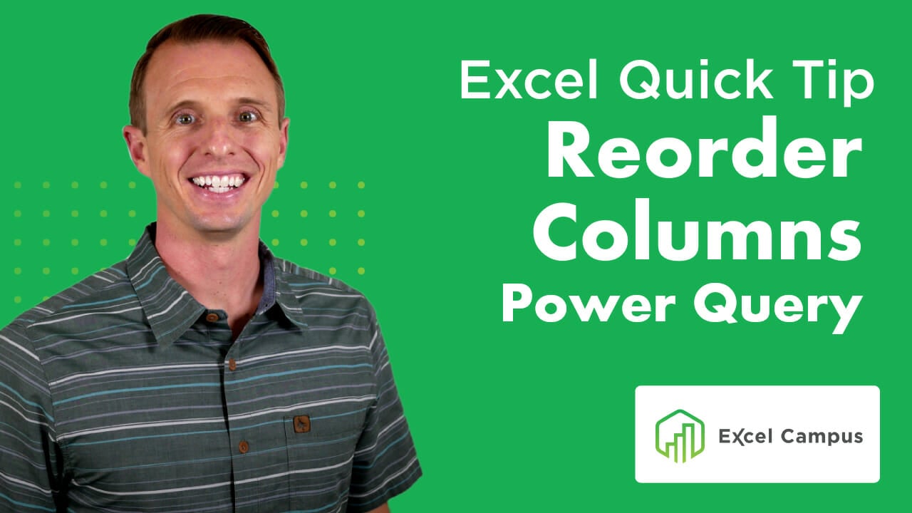 Power Query M Remove Multiple Columns